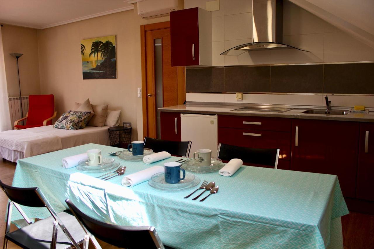 Ferienwohnung Atico En El Centro Con Amplia Terraza Entrena Exterior foto