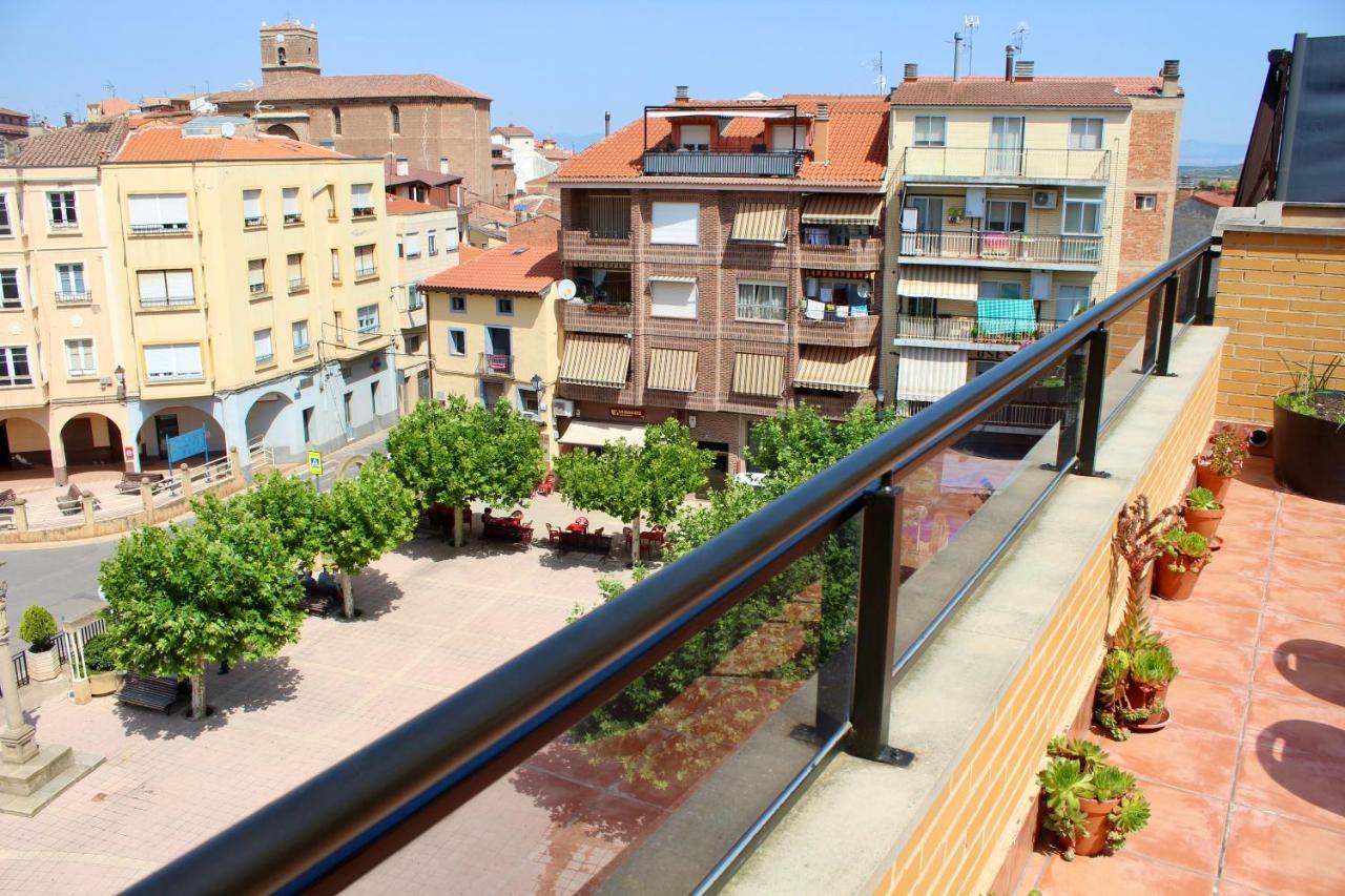 Ferienwohnung Atico En El Centro Con Amplia Terraza Entrena Exterior foto